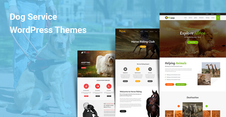 9 Dog Service WordPress Themes are Perfect for Developing Websites