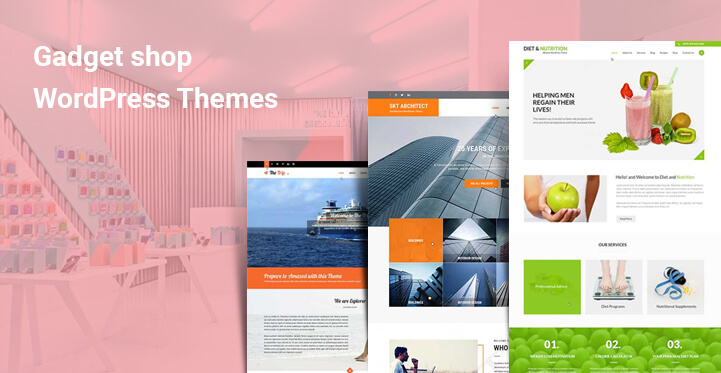 Gadget shop WordPress themes