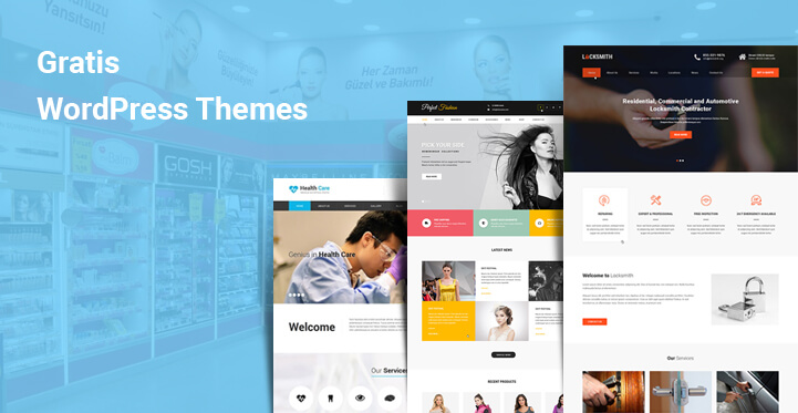 Gratis WordPress themes