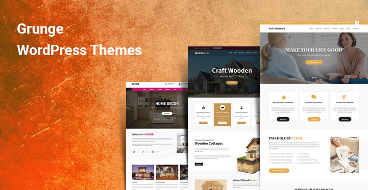 Take Business to New Heights Using 6 Grunge WordPress Themes