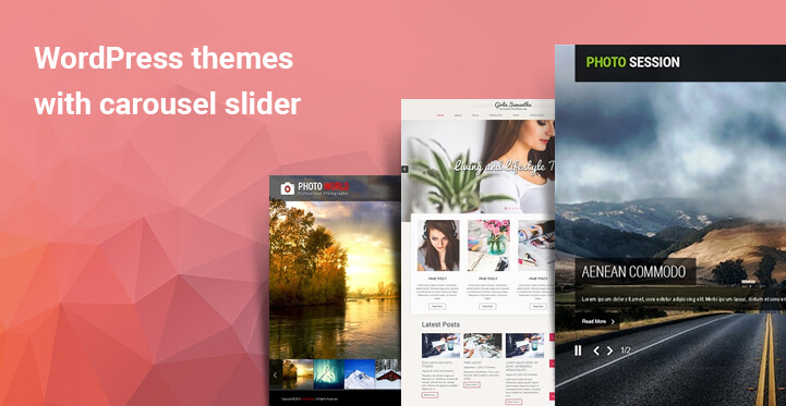 WordPress Themes with Carousel Sliders