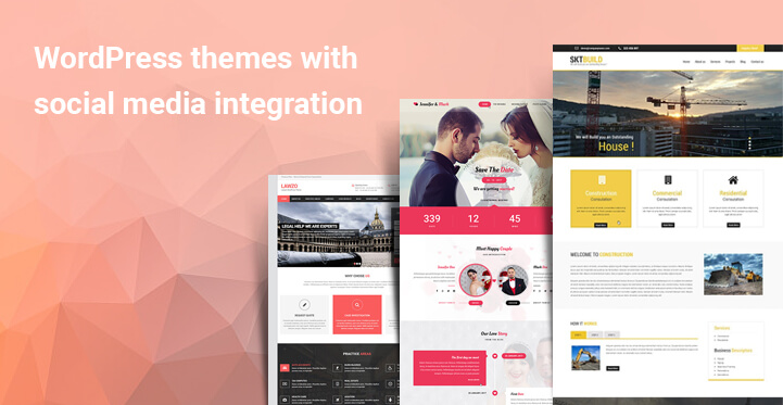 6 WordPress Themes With Social Media Integration Own Social Network Website