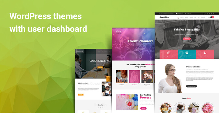 Clinic greenhouse Shrine 6 WordPress Themes With User Dashboard Easier to Modify Content