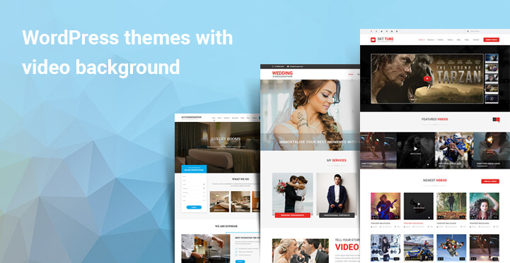 6 WordPress Themes with Video Background Make More Impact With Users