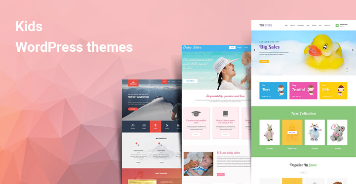 7 Kids WordPress Themes Help to Get Your Website More Traction Online