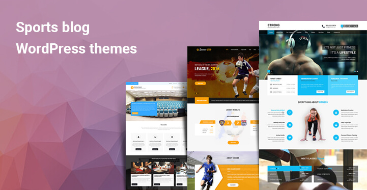 Sports blog WordPress themes