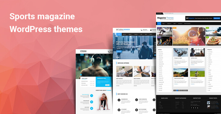 Sports magazine WordPress themes