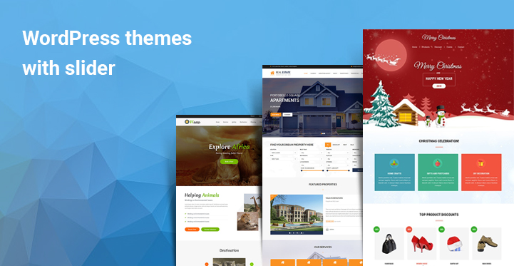 WordPress themes with slider