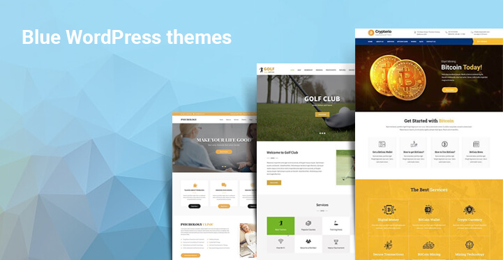 Blue WordPress themes