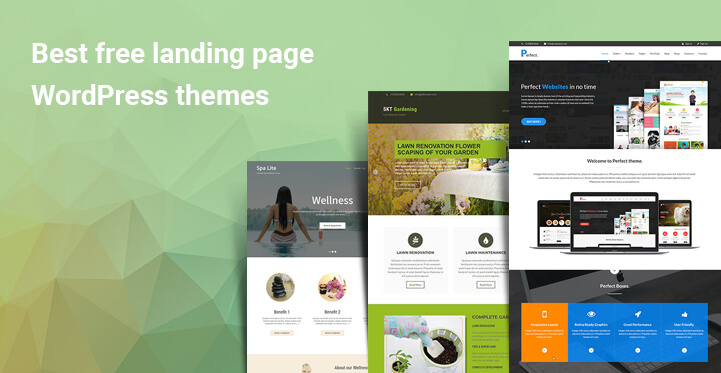 Best free landing page WordPress