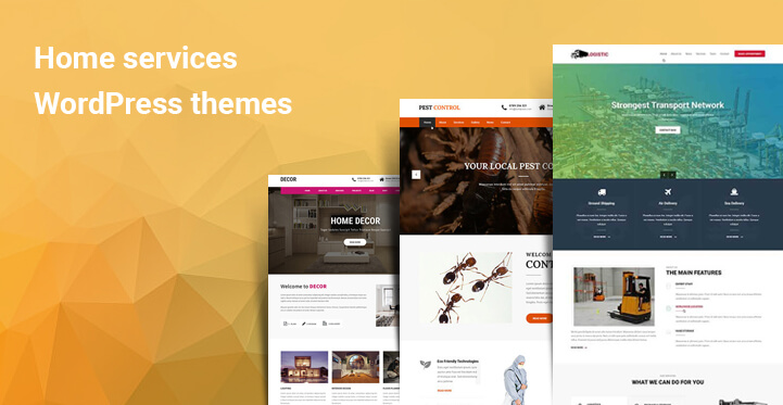 Home services WordPress themes