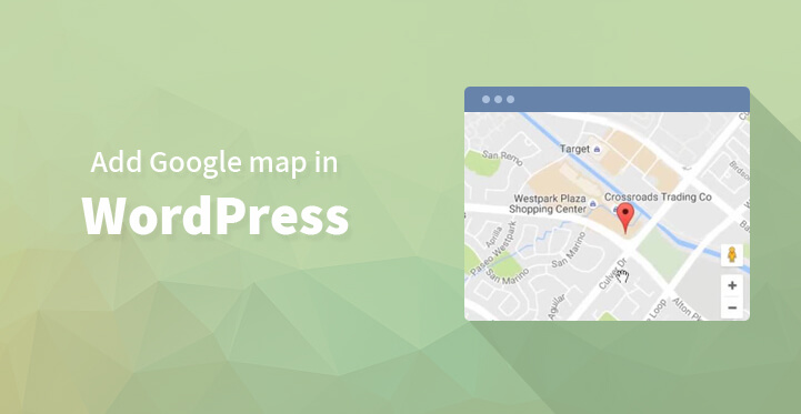 add Google map in WordPress