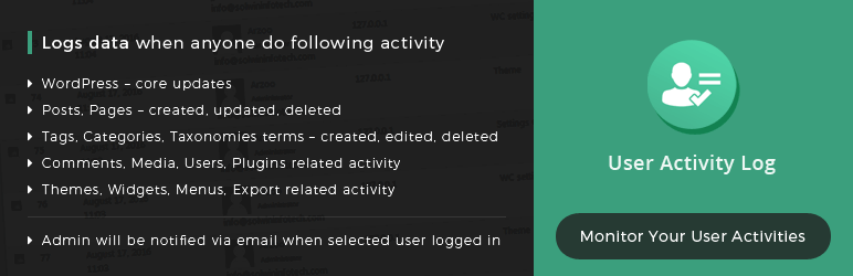 user activity log