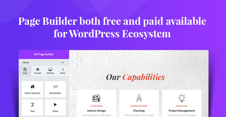 Page Builder Both Free and Paid Available for WordPress Ecosystem