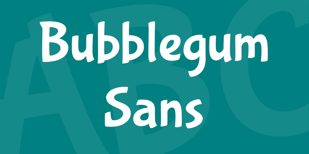 Bubblegum Sans