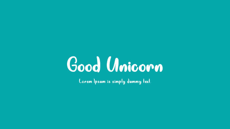 Good Unicorn