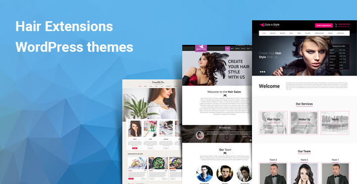 10 Hair Extensions WordPress Themes for Hair Salon & Barber Shop