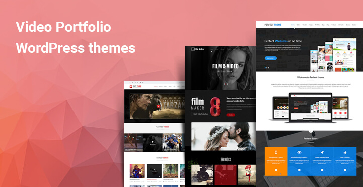 video portfolio WordPress theme