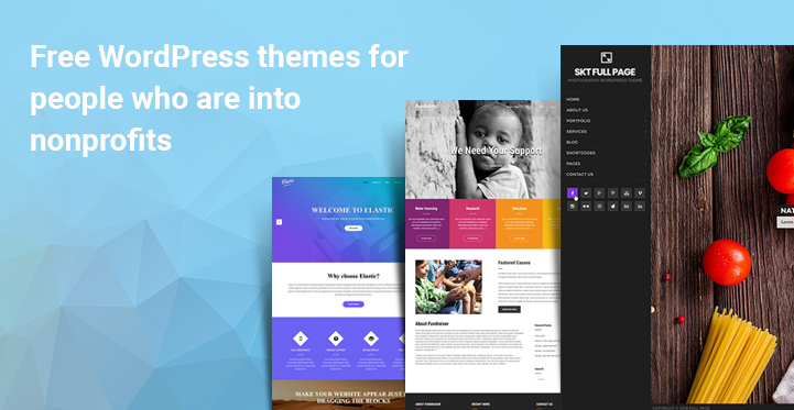 Free WordPress Nonprofit Themes for People Who are Into Nonprofits