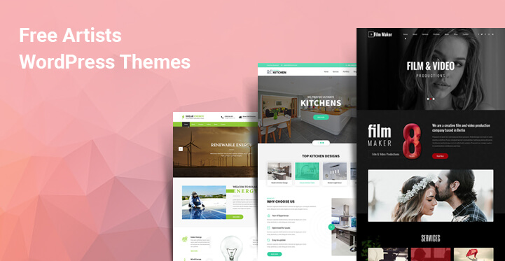 10+ Best Free WordPress Themes for Artists 2022