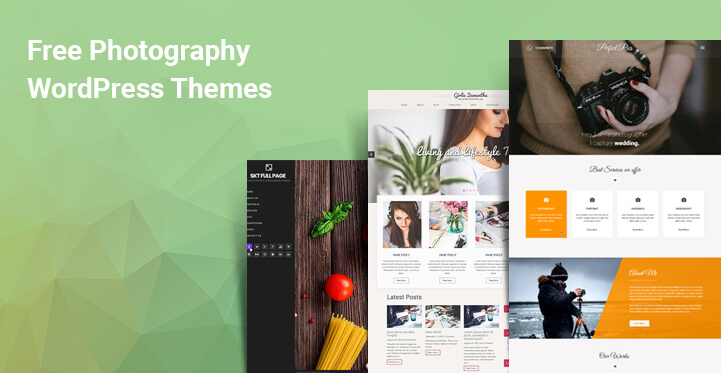 Best free WordPress photography themes