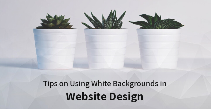 Tips on Using a White Background in Website Design