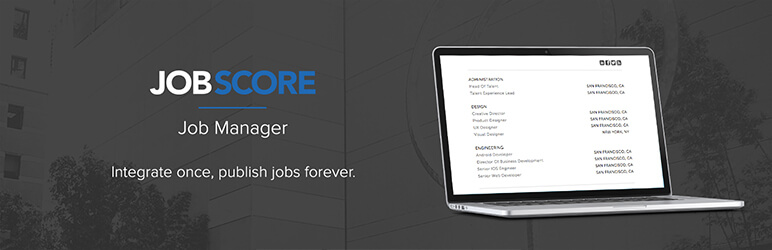 Job Manager by JobScore