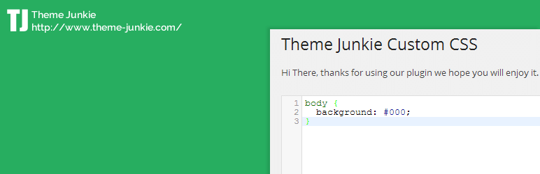 theme junkie custom css