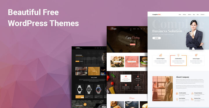 13 Beautiful Free WordPress Themes for Creating Visually Appealing Sites