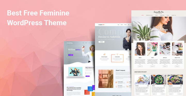 11 Free Feminine WordPress Themes for Women Entrepreneurs