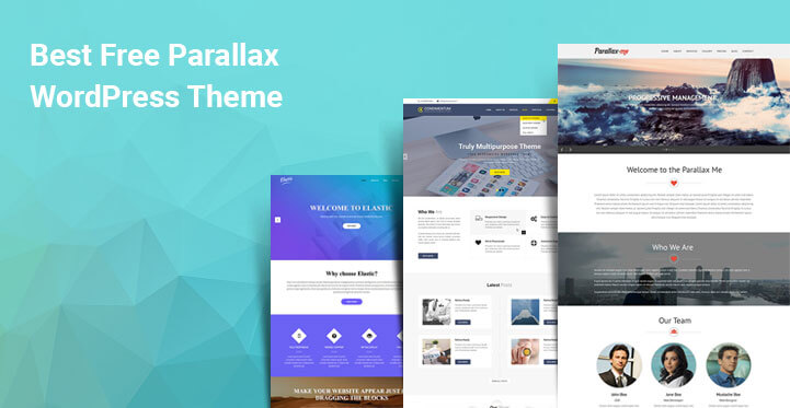 best free parallax WordPress themes