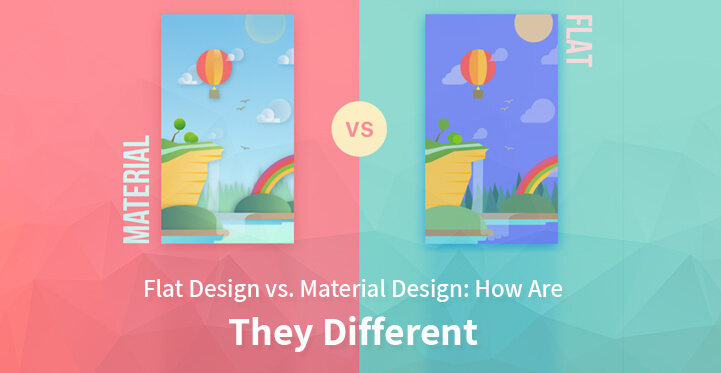 Flat Design vs Material Design: How Are They Different?