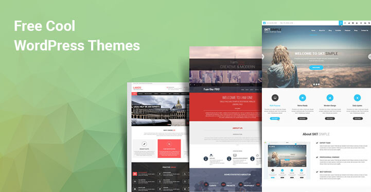 8 Cool Free WordPress Themes for Making Visually Cool Up to Date Sites