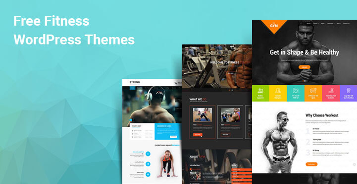 free fitness WordPress themes