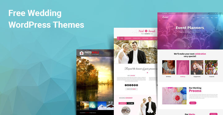 free wedding WordPress themes