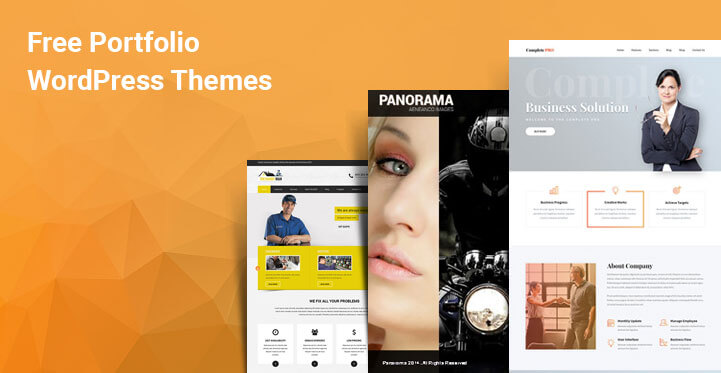 free WordPress portfolio themes