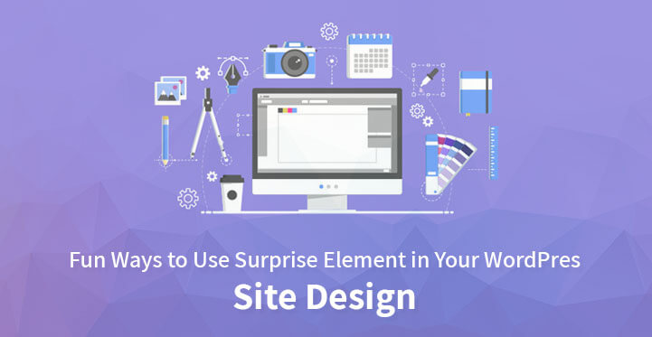 Surprise element WordPress