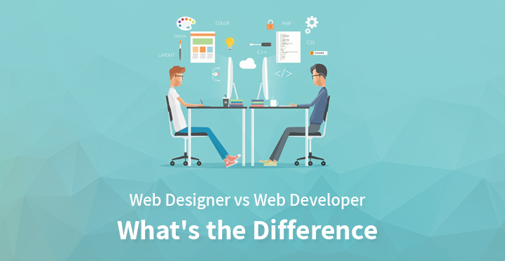 web designer vs web developer