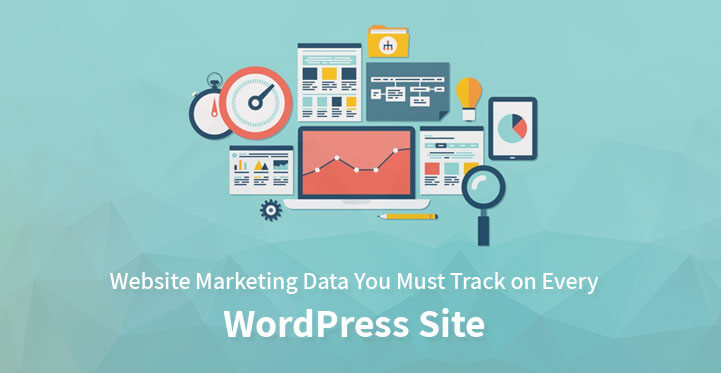 Website marketing data