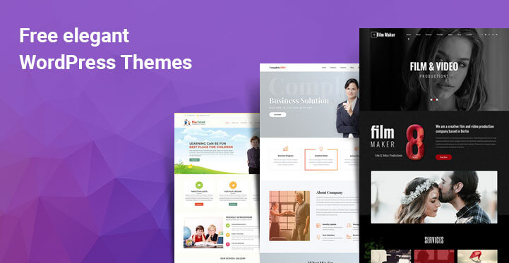 free elegant WordPress themes