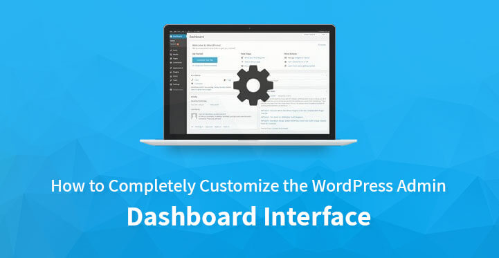 customize WordPress admin interface