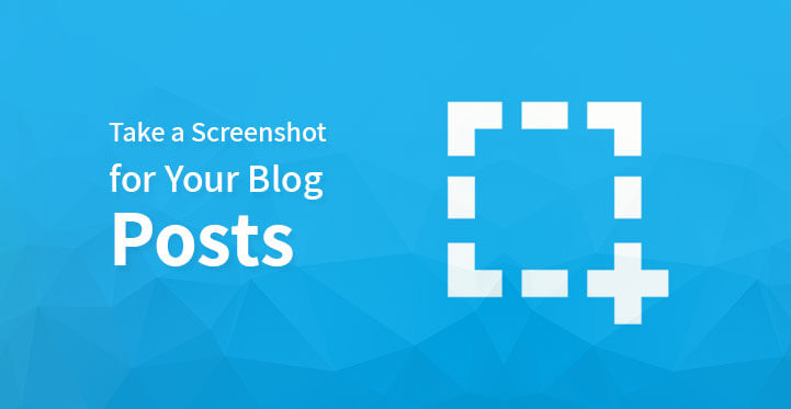 screenshot for your blog posts