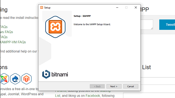 install XAMPP