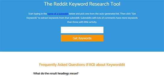 Keyworddit