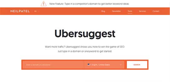 Ubersuggest