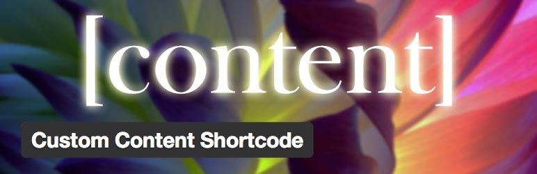 custom content shortcode