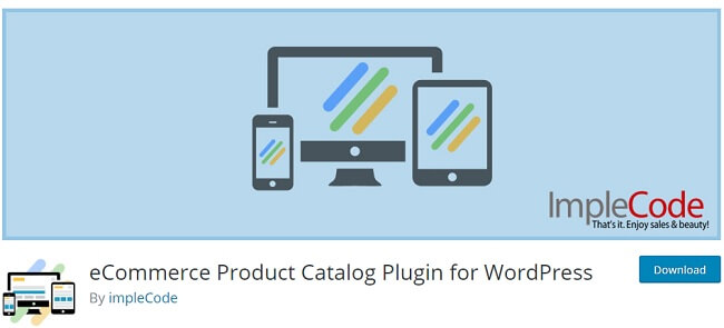 eCommerce Product Catalog Plugin