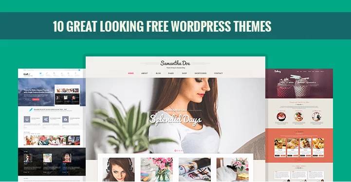 great looking free WordPress themes