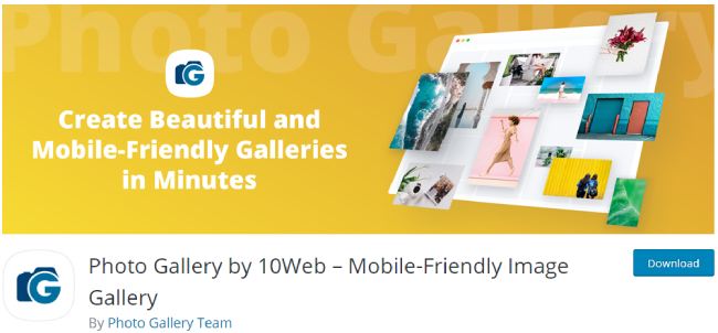 photo gallery by 10web