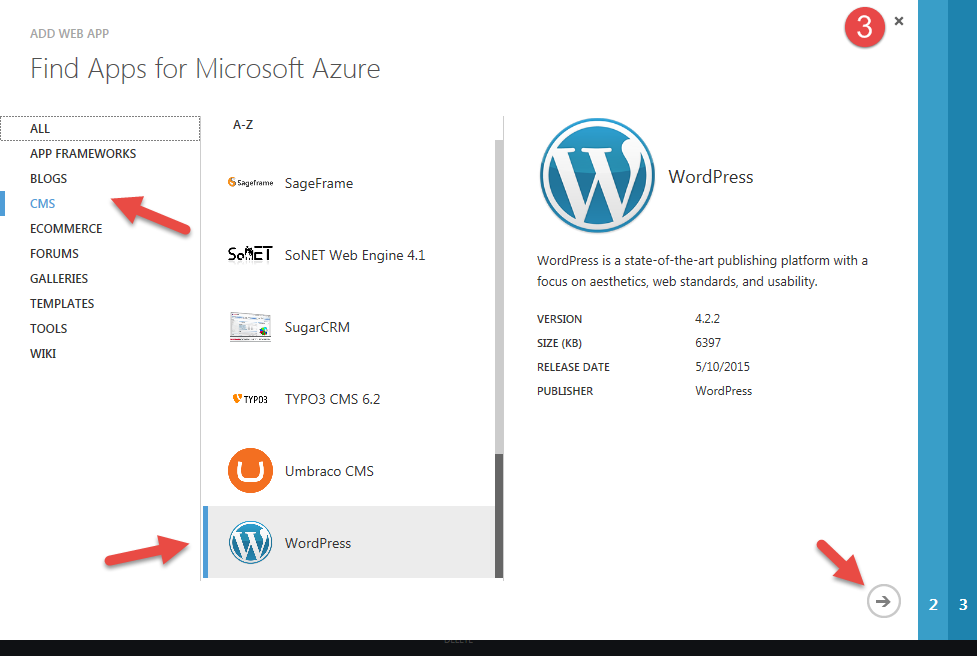 azure wordpress